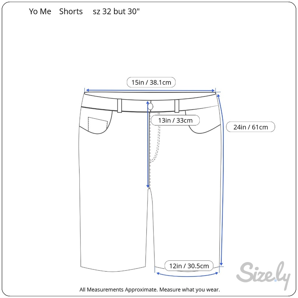 Yo Me cotton shorts plaid 30" - Picture 2 of 8
